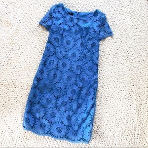 Blue Lace Summer Dress